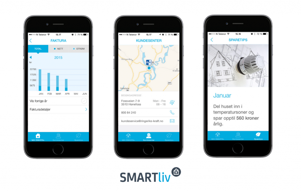 Complete overview of your energy consumption with new app