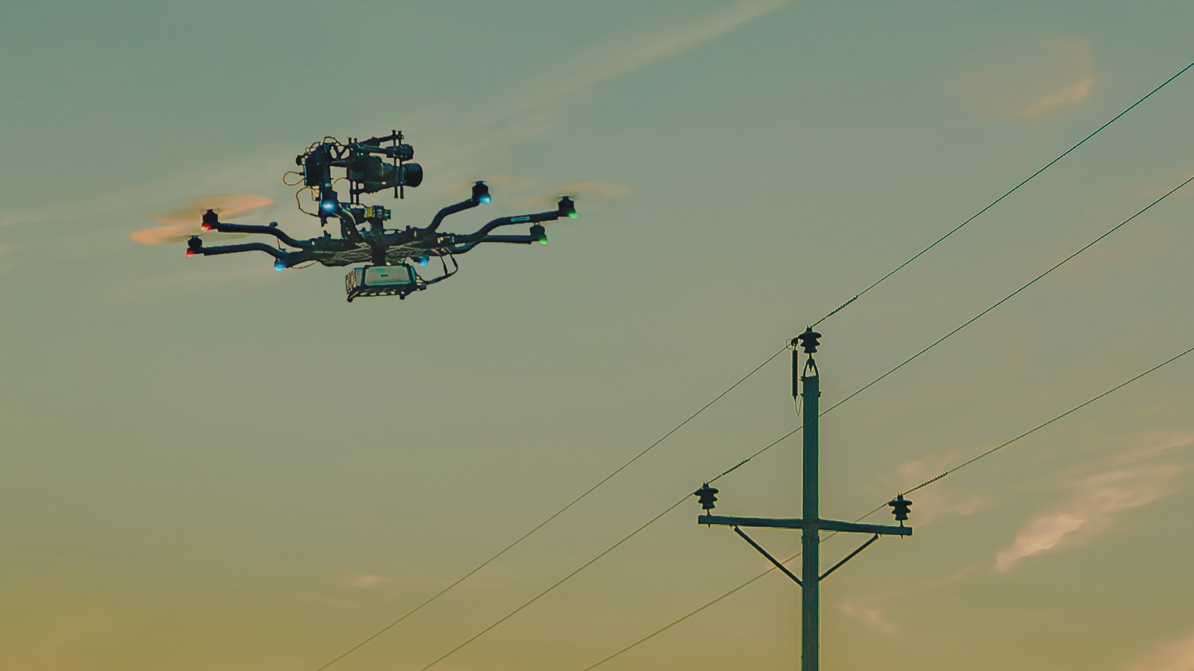 How Intelligent Drones Streamline Power Line Inspections